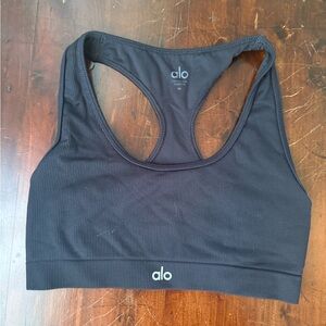 Alo ribbed sports bra